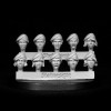 SMA303 Heroic Scale Female Heads LARGE - Berets