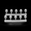 SMA305 Heroic Scale Female Heads LARGE - Bald