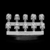 SMA357 Heroic Scale Female Heads SMALL - Angry Bobs