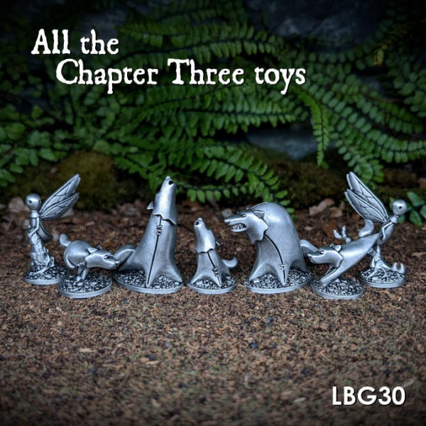 LBG30 All the Chapter Three toys